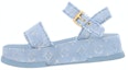 Buy (W) Louis Vuitton Maya Flatform 'Buckle Denim Biru' 1ACYBZ