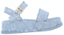 (W) Louis Vuitton Maya Flatform 'Buckle Denim Biru' 1ACYBZ