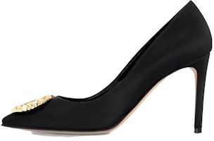 (Women) Louis Vuitton Met Pointed-Toe Slip-On Stiletto Heels 'Black' 1AC7BB (Women) Louis Vuitton Met Pointed-Toe Slip-On Stiletto Heels 'Black' 1AC7BB