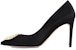 (W) Louis Vuitton Met Kasut Tumit Runcing Stiletto Sarung 'Hitam' 1AC7BB