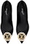 Shop (W) Louis Vuitton Met Kasut Tumit Runcing Stiletto Sarung 'Hitam' 1AC7BB
