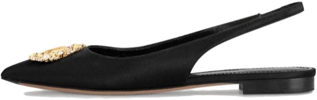(Women) Louis Vuitton Met Pointed Slip-On 'Black' 1AC7FJ (Women) Louis Vuitton Met Pointed Slip-On 'Black' 1AC7FJ