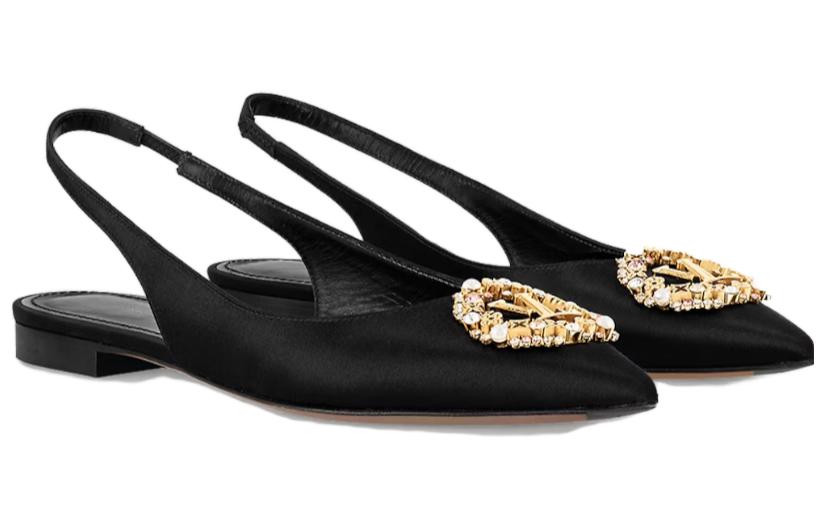 Lookbook (W) Louis Vuitton Met Slip-On Berhujung 'Hitam' 1AC7FJ