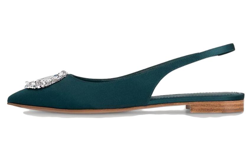 Buy (W) Louis Vuitton Met Kasut Slip-On Hujung Runcing 'Hijau' 1AC7IV