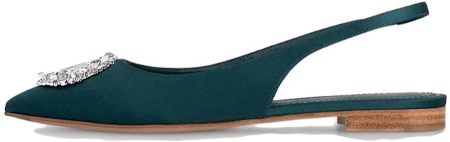 (Women) Louis Vuitton Met Pointed Toe Slip-On 'Green' 1AC7IV (Women) Louis Vuitton Met Pointed Toe Slip-On 'Green' 1AC7IV