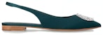 (W) Louis Vuitton Met Kasut Slip-On Hujung Runcing 'Hijau' 1AC7IV