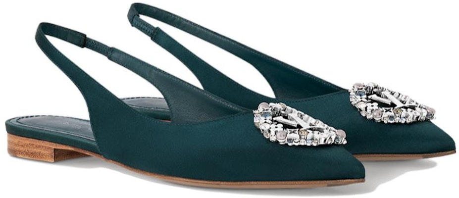 (Women) Louis Vuitton Met Pointed Toe Slip-On 'Green' 1AC7IV Lookbook (Women) Louis Vuitton Met Pointed Toe Slip-On 'Green' 1AC7IV