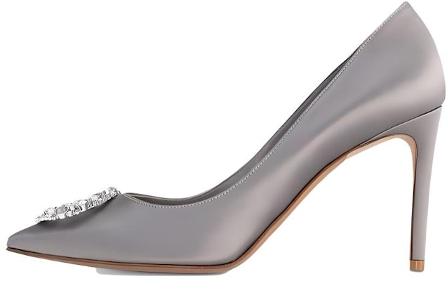 (Women) Louis Vuitton Met Pointed Toe Slip-On Stiletto Heels 'Grey' 9cm 1AC7D0 Buy (Women) Louis Vuitton Met Pointed Toe Slip-On Stiletto Heels 'Grey' 9cm 1AC7D0