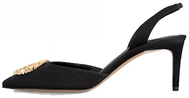 (Women) Louis Vuitton Met Pointed Toe Slip-On Stiletto Heels 'Black' 1ACBEN (Women) Louis Vuitton Met Pointed Toe Slip-On Stiletto Heels 'Black' 1ACBEN