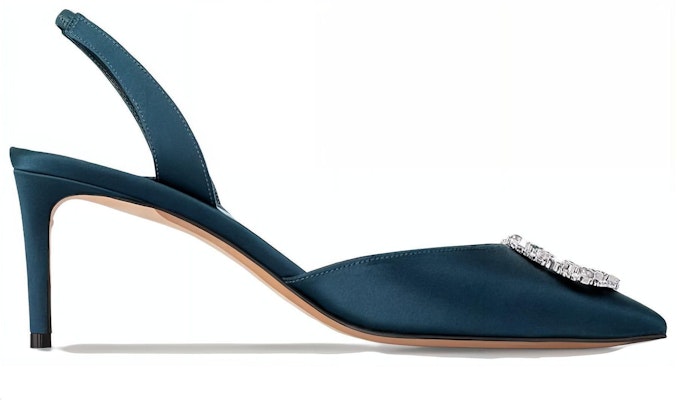 (Women) Louis Vuitton Met Pointed Toe Slip-On Stiletto Heels 'Blue' 6.5cm 1ACBHZ Order (Women) Louis Vuitton Met Pointed Toe Slip-On Stiletto Heels 'Blue' 6.5cm 1ACBHZ