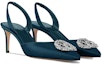 Lookbook (W) Louis Vuitton Met Tumit Runcing Slip-On Stiletto 'Biru' 6.5cm 1ACBHZ
