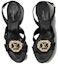 Shop (W) Sandal Louis Vuitton Met 'Tren Keselesaan Hitam' 1ACAIM