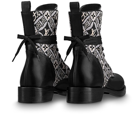 (Women) Louis Vuitton Metropolis Boots 'Black White Monogram' 1A8DEY Shop (Women) Louis Vuitton Metropolis Boots 'Black White Monogram' 1A8DEY