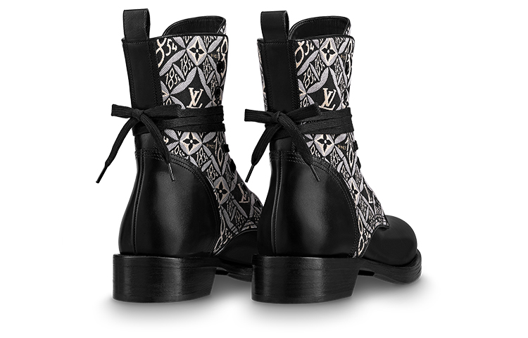 Shop (W) Botas Louis Vuitton Metropolis 'Negro Blanco Monograma' 1A8DEY