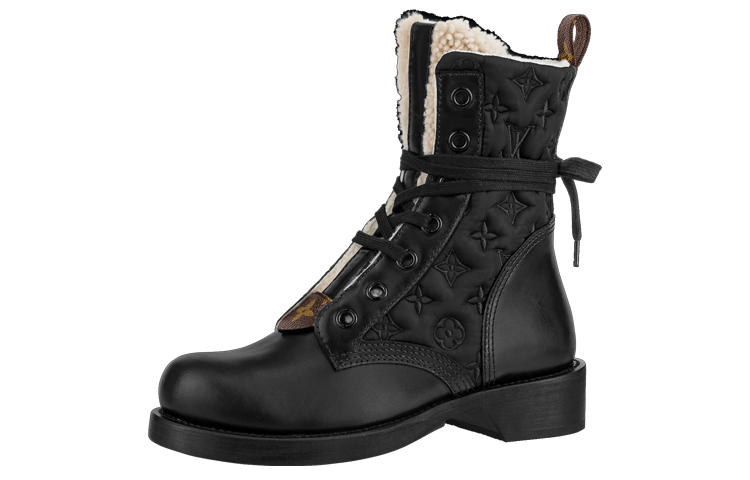 (Women) Louis Vuitton Metropolis Flat Boot 'Black' 1A95WZ