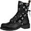 Buy (W) But Louis Vuitton Metropolis Flat Ranger Boots 'Hitam dengan Monogram Putih' 1A95Z4