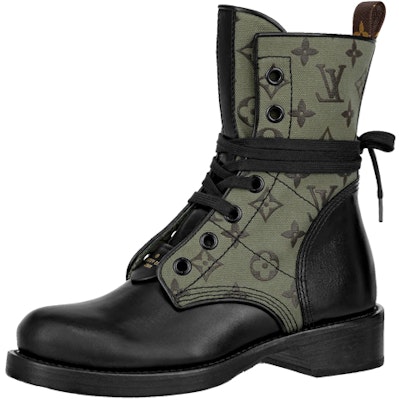 (Women) Louis Vuitton Metropolis High Top 'Khaki Logo Patchwork' 1A8G0E Buy (Women) Louis Vuitton Metropolis High Top 'Khaki Logo Patchwork' 1A8G0E