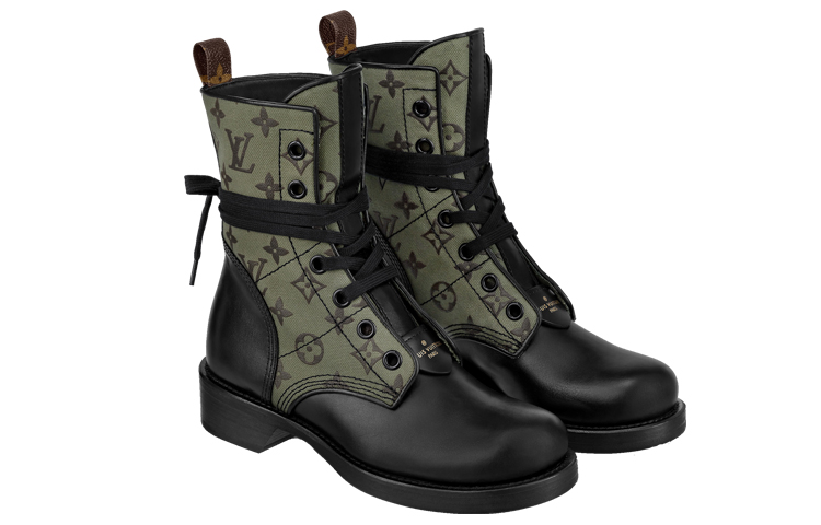 Lookbook (W) Louis Vuitton Metropolis High Top &#x27;Parche Logo Caqui&#x27; 1A8G0E