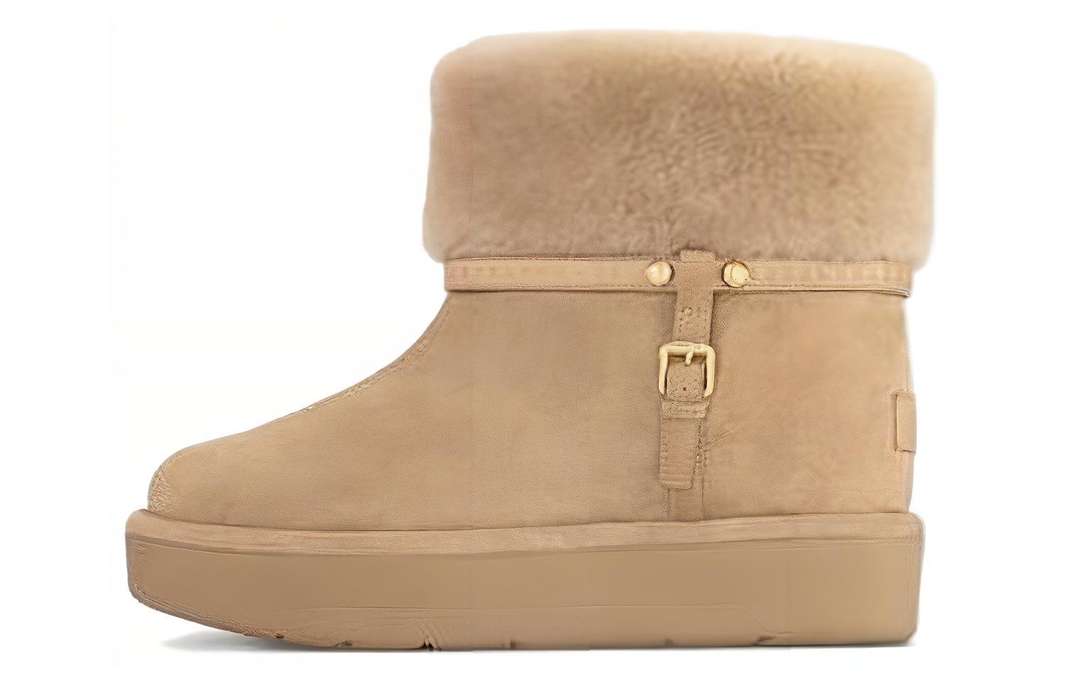 (Women) Louis Vuitton Mid-Cut Snow Boot 'Beige Comfort' 1AC79G