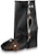 (Women) Louis Vuitton Mid-Top Boot 'Black Brown Zip' 1AACCZ