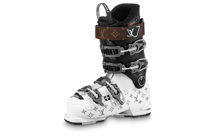 (Women) Louis Vuitton Mid-Top Outdoor Boot 'Fashion Buckle White' 1A9QKW