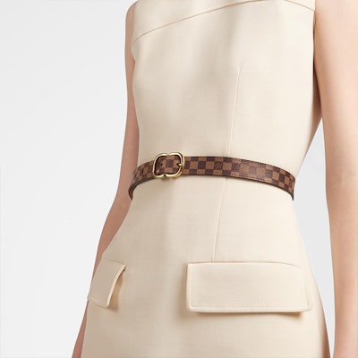 (W) Cinturón Marrón Mini LOUIS VUITTON 2.5cm de Ancho. M9744 Shop (W) Cinturón Marrón Mini LOUIS VUITTON 2.5cm de Ancho. M9744