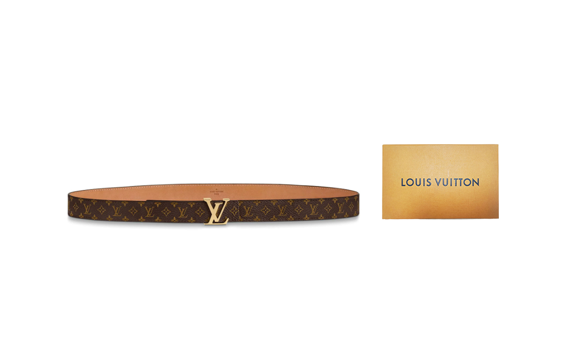 (Women) LOUIS VUITTON Mini Monogram Belt 25cm Width M9781