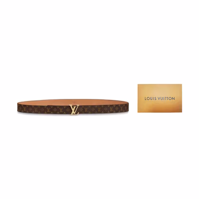(Women) LOUIS VUITTON Mini Monogram Belt 25cm Width M9781