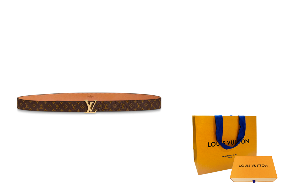 (Women) LOUIS VUITTON Mini Monogram Belt 25cm Width M9781 圖 6