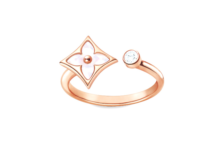 Order (W) ルイヴィトン ミニスターエレガントリング - ローズゴールド Q9S80D