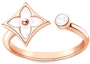 Order (Women) LOUIS VUITTON Mini Star Elegant Ring - Rose Gold. Q9S80D