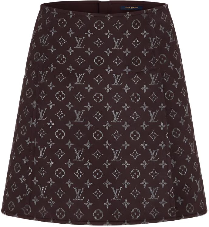 women-louis-vuitton-monogram-a-line-casual-skirt-brown-for-women-1-a90-z6