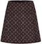 Order (W) LOUIS VUITTON Skirt Monogram A-Line Coklat Wanita Kasual. 1A90Z6