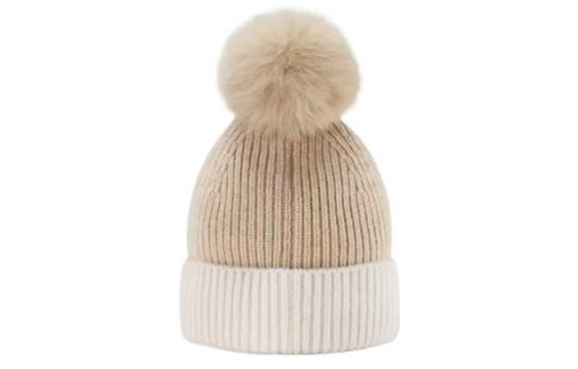 Shop (W) 路易威登經典花紋毛帽 女款 棕色 M79396