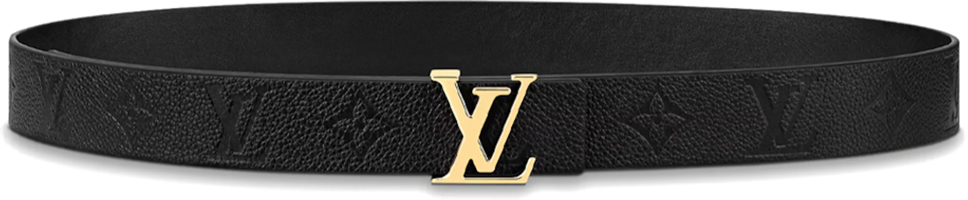 (W) Cinturón de Cuero Negro Louis Vuitton con Hebilla Monograma Ancho 3cm MO328W Buy (W) Cinturón de Cuero Negro Louis Vuitton con Hebilla Monograma Ancho 3cm MO328W
