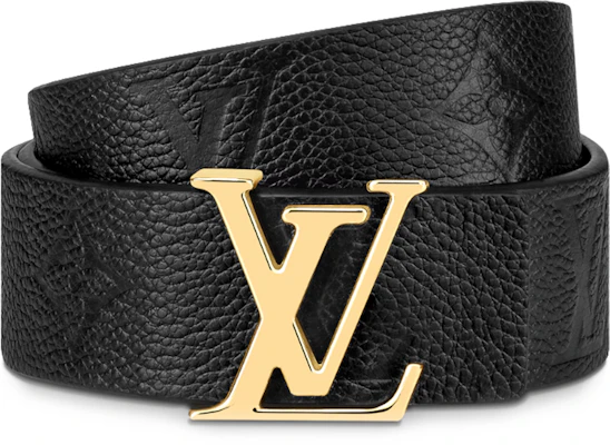 (W) Cinturón de Cuero Negro Louis Vuitton con Hebilla Monograma Ancho 3cm MO328W Lookbook (W) Cinturón de Cuero Negro Louis Vuitton con Hebilla Monograma Ancho 3cm MO328W
