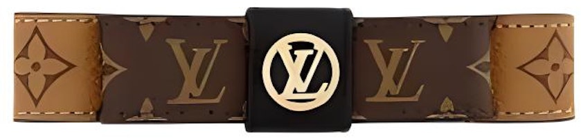(Women) LOUIS VUITTON Monogram Calfskin Hair Clip Brown ( Accessory) M02321 (Women) LOUIS VUITTON Monogram Calfskin Hair Clip Brown ( Accessory) M02321