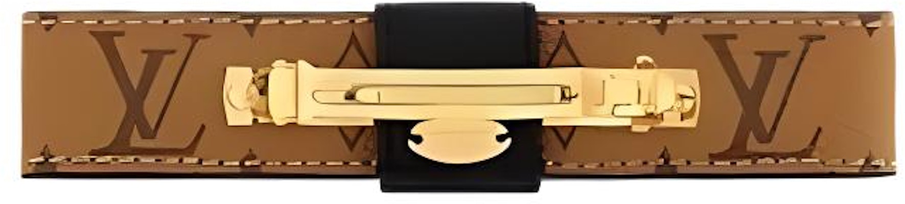 (Women) LOUIS VUITTON Monogram Calfskin Hair Clip Brown ( Accessory) M02321 Lookbook (Women) LOUIS VUITTON Monogram Calfskin Hair Clip Brown ( Accessory) M02321