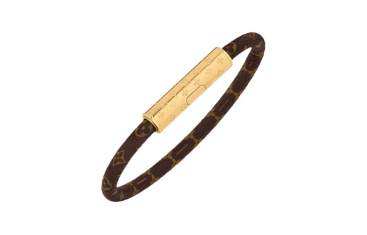 Lookbook (W) 루이비통 모노그램 캔버스 브레이슬릿 브라운/골드 M8274E