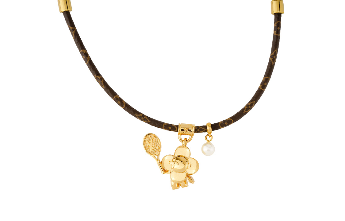 (Women) LOUIS VUITTON Monogram Canvas Gold Metal Bracelet for Women. M8087Z 圖 3