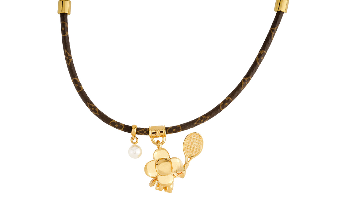 (Women) LOUIS VUITTON Monogram Canvas Gold Metal Bracelet for Women. M8087Z 圖 4