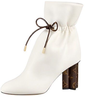 (Women) Louis Vuitton Monogram Canvas Short Boot 'White Leather' 1A94SN Buy (Women) Louis Vuitton Monogram Canvas Short Boot 'White Leather' 1A94SN