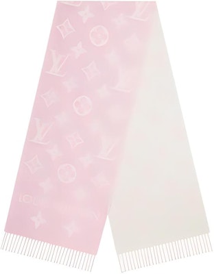 (W) 路易威登女士粉色羊绒流苏围巾Monogram款式 M77729 Buy (W) 路易威登女士粉色羊绒流苏围巾Monogram款式 M77729