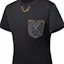 Sizing (W) 路易威登 Monogram 鏈條口袋短袖T恤 黑色 女款 1AGT07