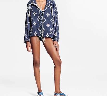 (W) 路易威登經典藍色連帽外套 1A7SG Details for (W) 路易威登經典藍色連帽外套 1A7SG