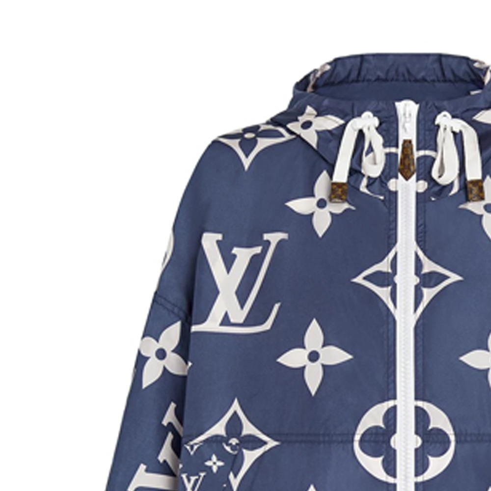 Sizing (W) 路易威登經典藍色連帽外套 1A7SG