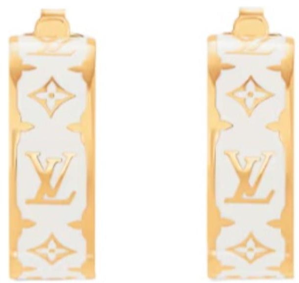 women-louis-vuitton-monogram-design-metal-enamel-earrings-gold-m01830