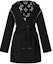 Order (Women) LOUIS VUITTON Monogram Double-Sided Hooded Long Coat Women Black 1AC2D8
