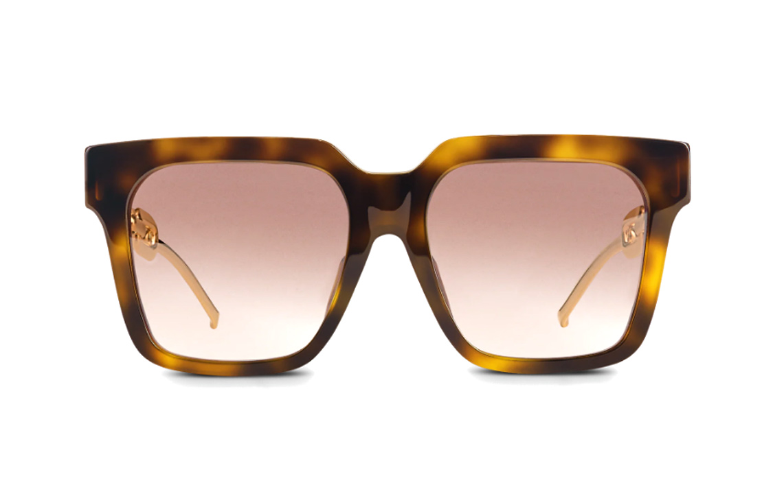 Shop (Women) Louis Vuitton Monogram Engraved Square Sunglasses for Women Z1756E