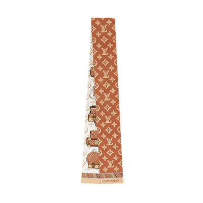 (Women) Louis Vuitton Monogram Fashion Elegant Headband. M77804